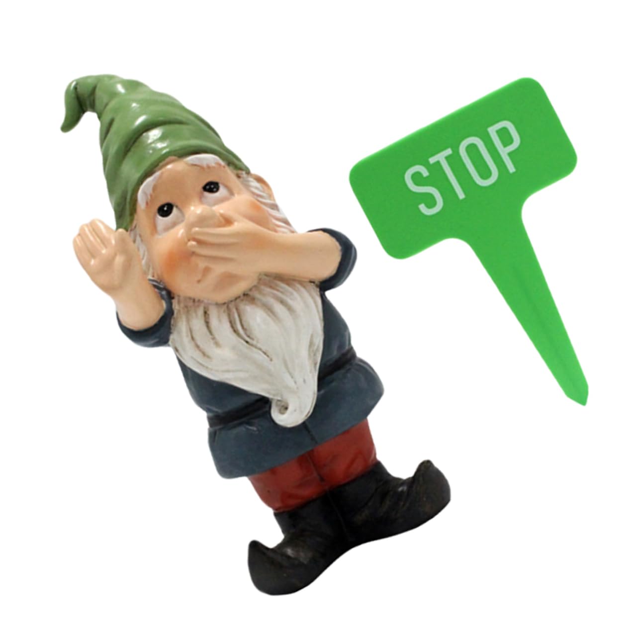 ibasenice 4 Sätze Figurine Lustige Deko für Garten Skulptur Detailreiche Statue für Außenbereich Einzigartiges für Gartenliebhaber