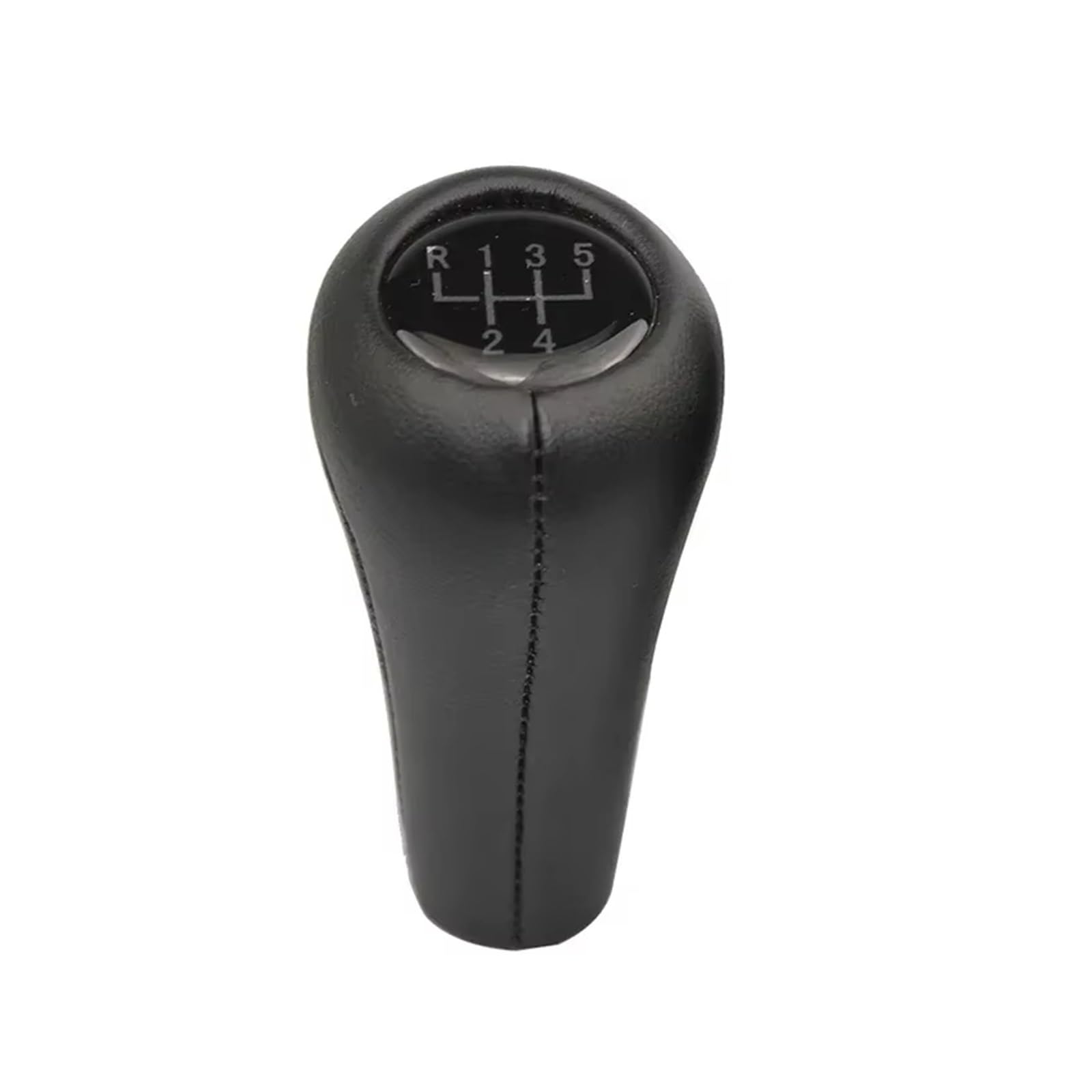 KOEHXJ Shift Gear Knob Cover for BMW for E38 for E39 for E46 E53 for E60 for E63 for E83 for E84 for E87 for E90 for E91 for E92 Gear Shift Knob(5 Speed)