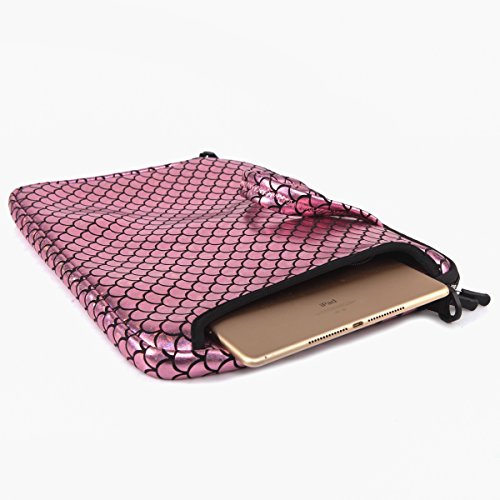 Bolso Bandolera Para Laptop 14 Pulgadas Escamas Sirena miniatura 3
