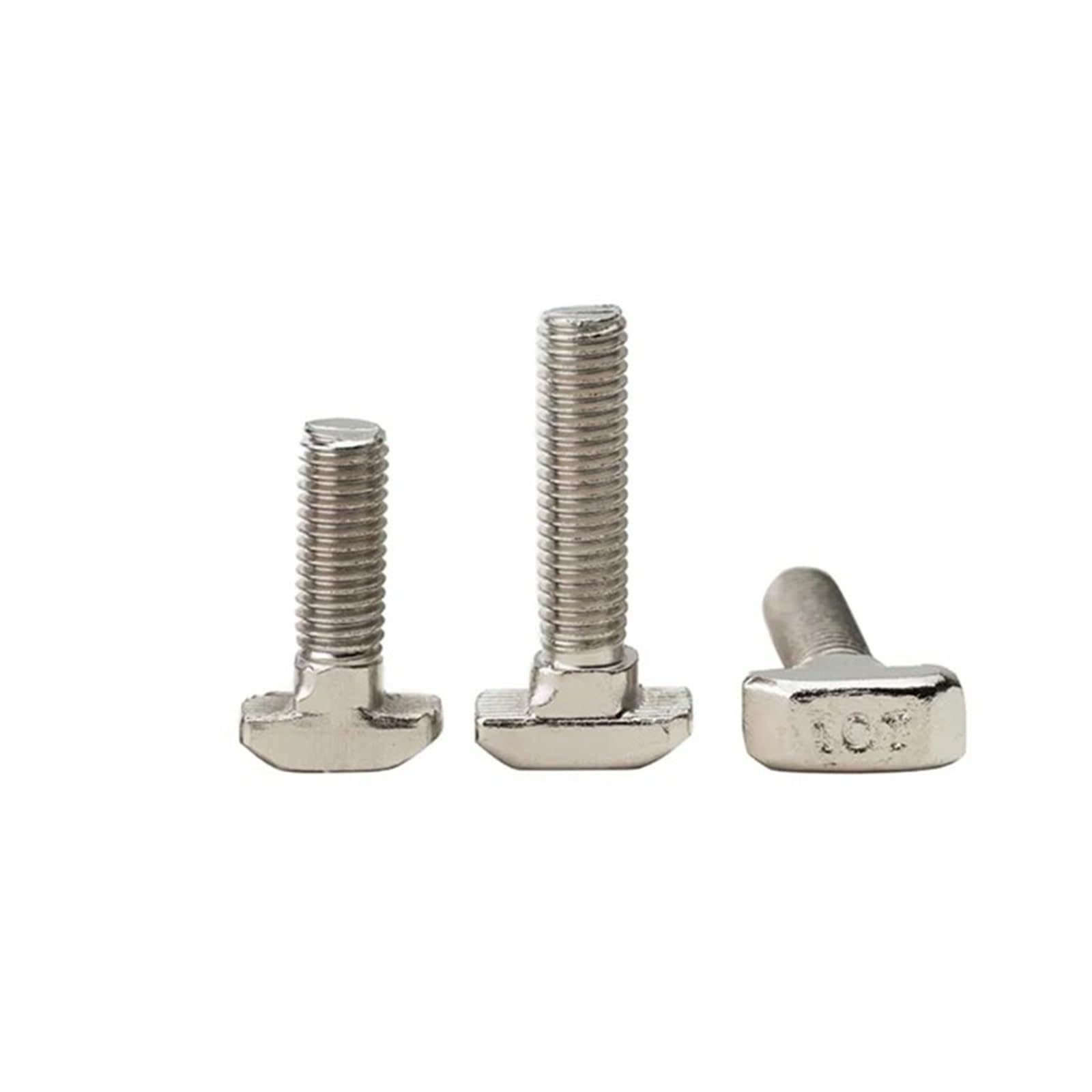 T bolt, Aluminum Connector T Head Bolts Screws Profiles(4545-M8-16mm)