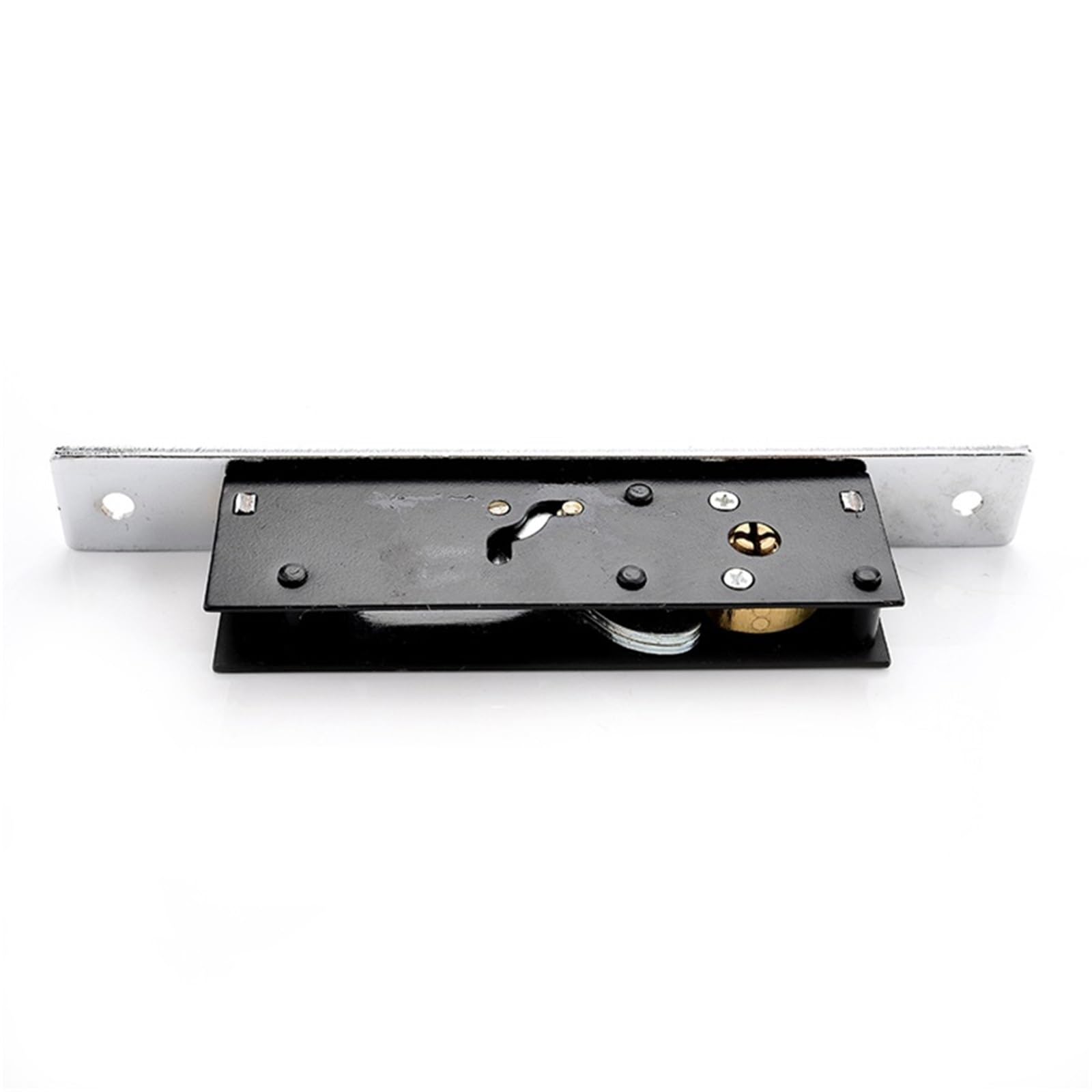 Cerradura de puerta corredera, cerraduras de ventana de aleación de Zinc, cerradura de seguridad for puerta de madera y suelo con llaves cruzadas for herrajes for muebles, 1 Uds.