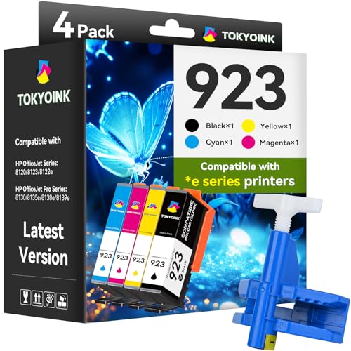 Image of TOKYOINK 923 Ink Cartridges Combo Pack Replacement