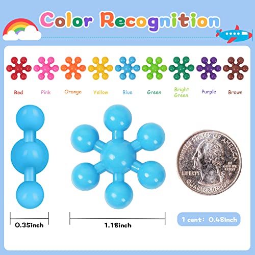 Allhill Building Blocks Kids Stem Toys,Toys Building Sets Create Puzzle, Educational Building Toys Solid Plastic For Preschool Kids Boys And Girls Aged 3+, Safe Material Interlocking Toys (200 Pieces) #TOP2