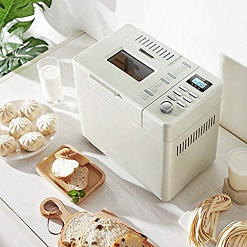 Zhenwo Vollautomatischer Brotbackautomat,Multifunktional Programmierbar Brotbackmaschinen LCD-Bildschirm Intelligente 19… – Bild 3