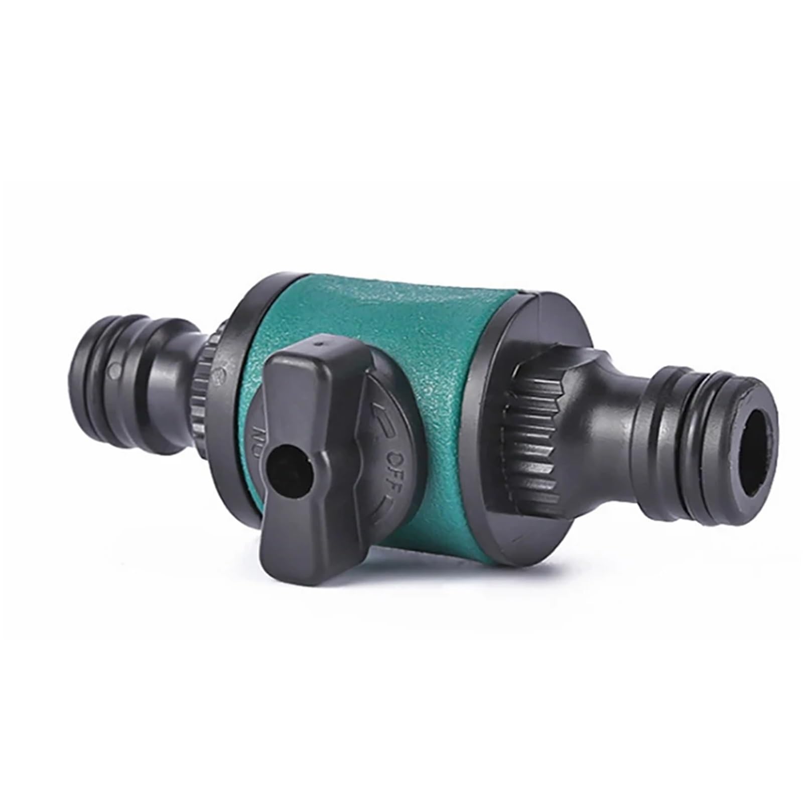 5 connettori rapidi per tubo da giardino, in plastica, con valvola, per irrigazione da giardino, adattatore per tubo flessibile da giardino espandibile (B)