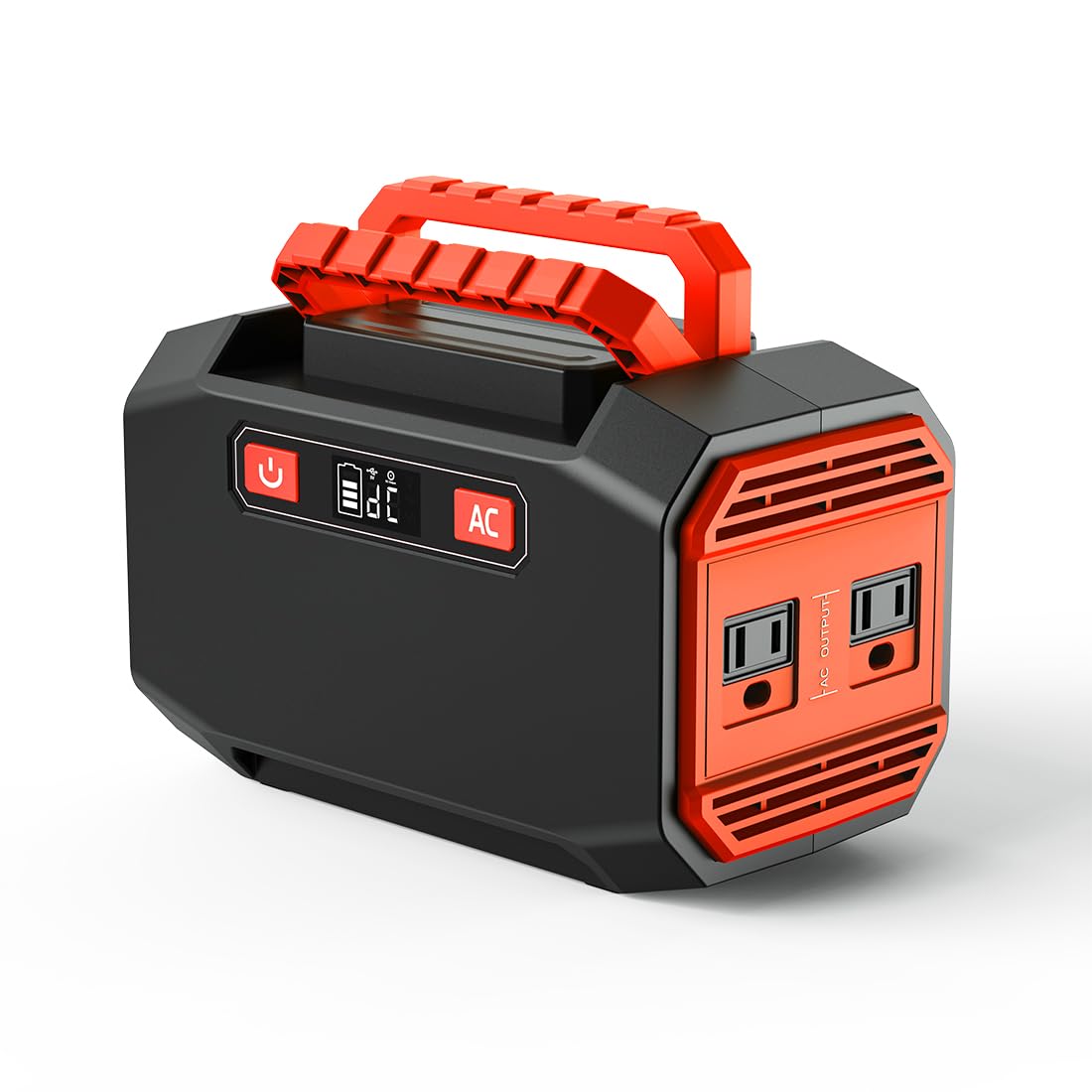 TIWKICH 200w Power Station Portable Solar Generator 36000mAh 133Wh with 110v AC Outlet Lithium Battery Backup Supply Pack