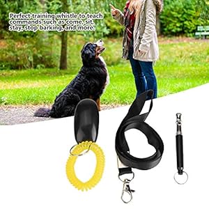 Yosoo dog training whistle 3pcs dog training whistle + pet training clicker + free lanyard   cucciolini doodles
