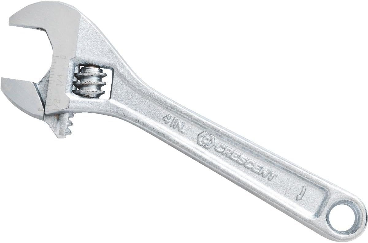 Crescent 4" & 6" & 8" Adjustable Wrenches, Chrome - AC24VS, AC26VS, AC28VS