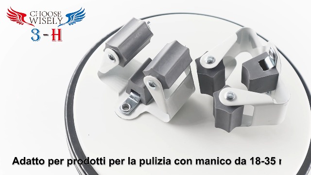 Ganci Da Parete Per Scope E Attrezzi - Set Da 10 Pezzi Con Viti - Foto 2