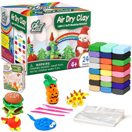 24 Colors Air Dry Clay