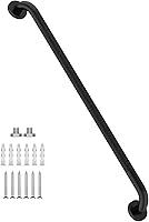 Munzong 36 Inch Oil Rubbed Black Shower Grab Bar - Anti-Slip Knurled SUS304 Stainless Steel Safety Handle for Elderly Handicap Bathroom Support