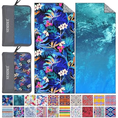 Serviettes de Plage SeseBee 100% Coton Cover