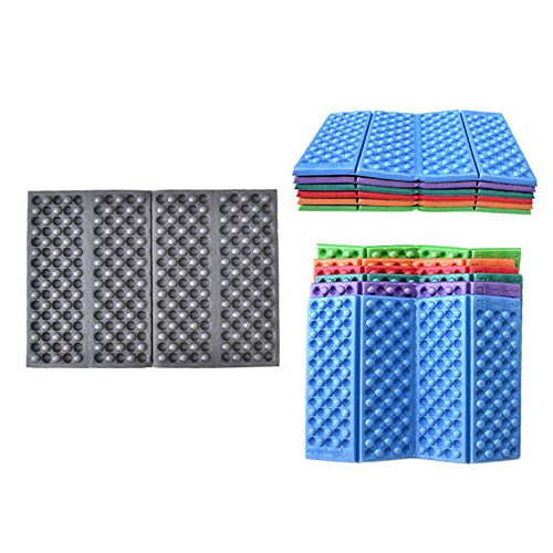 Ajcoflt Tapete de acampamento dobrável 39 27 cm, almofada de espuma de EVA, portátil, impermeável, p