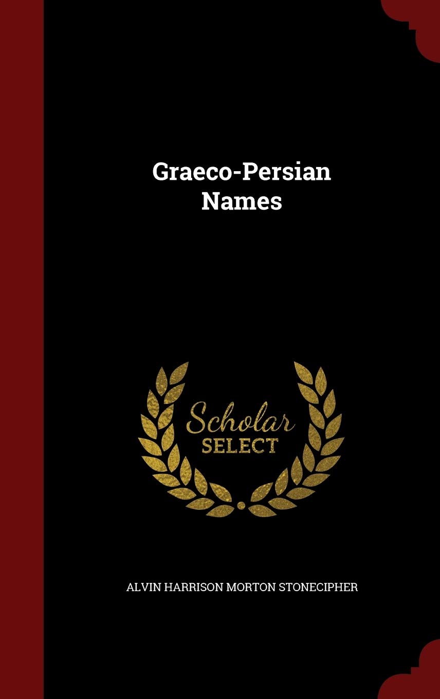 Graeco-Persian Names