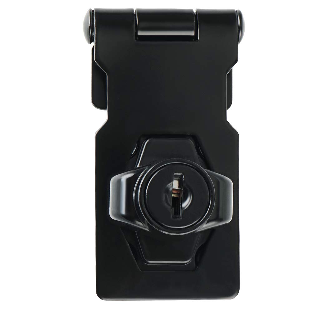 Buy Mooche Door Lock Hasp with Keys, 2.5Inch Keyed Hasp Locks, Shed