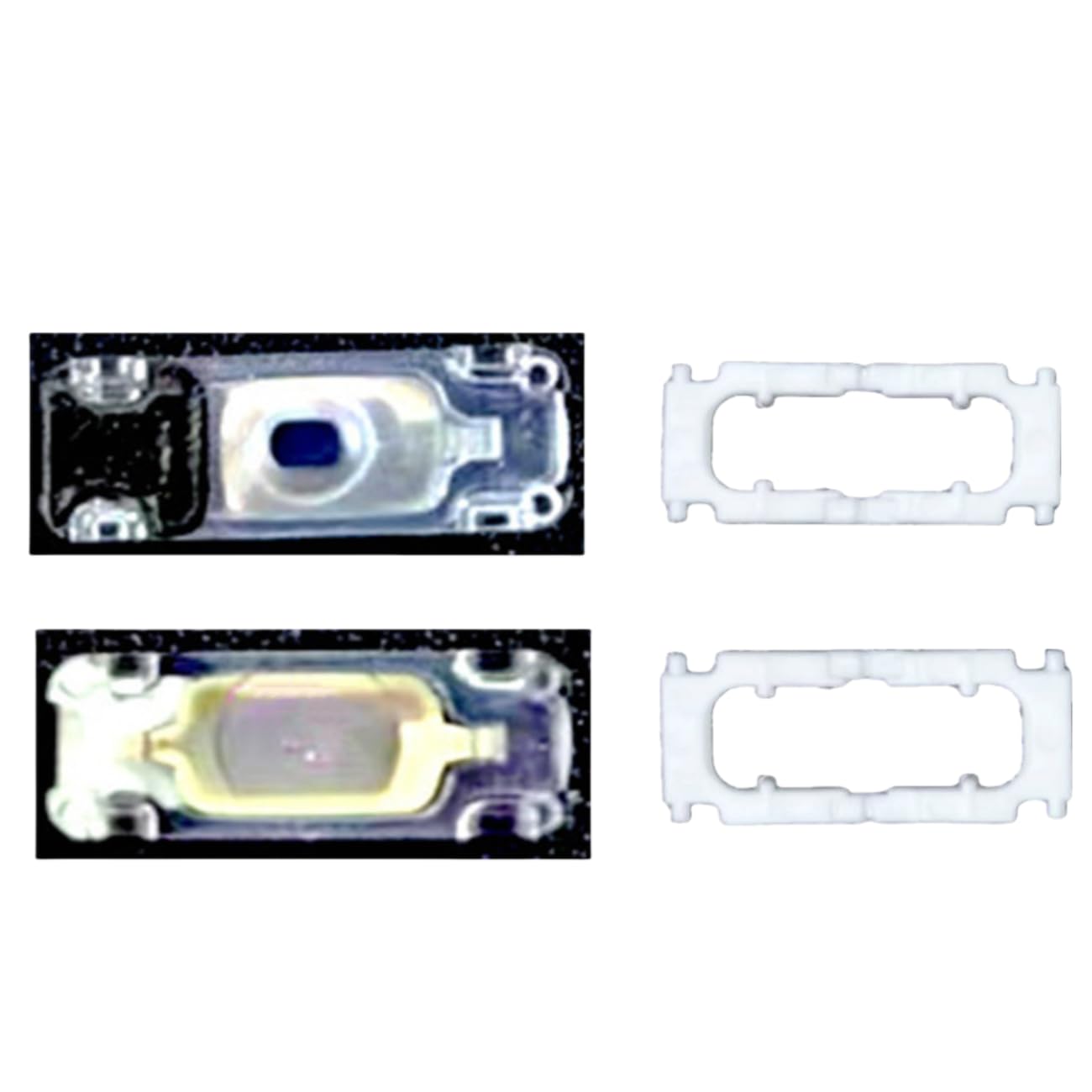 Laptop Replacement Keyboard Function/Up (Down) Keys Rebound Mechanism,2Pcs Base Gasket+2Pcs Butterfly Hinge Fit for MacBook Pro/Air Retina 13/15" A1706 A1707 A1708 A1989 A1990 A1932 2016-2018 Year