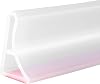 Duzzy 39 Inch Collapsible Shower Threshold Water Dam, Shower Dam Strip Water Stopper, Ideal for Wheelchair Accessible, Suitable for ADA Handicap Showers Bathroom