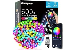 Versatile Smart Christmas Lights for a Festive Tree