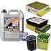 Produktbild QR-PARTS 69375035 Filter Set Inspektionspaket 5 Liter Motoröl Top Tec 4200 5W-30 MANN-FILTER Innenraumfilter Luftfilter Ölfilter