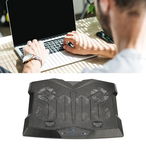 Base enfriadora para laptop con 8 ventiladores y altura ajustable miniatura 7
