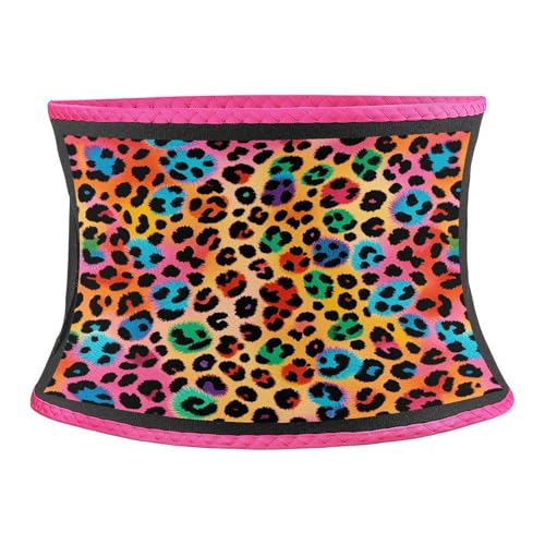 Faja reductora color leopardo para entrenamiento y uso diario miniatura 1