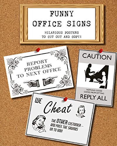 Funny Office Signs: hilarious posters to cut out and copy!