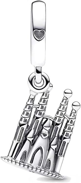 Miniatura 3 de Nbsameng 925 Sterling Silver Charm for Bracelets and Necklaces with 5A Zirconia, Charms Jewelry Gift for Women Girls and Friends