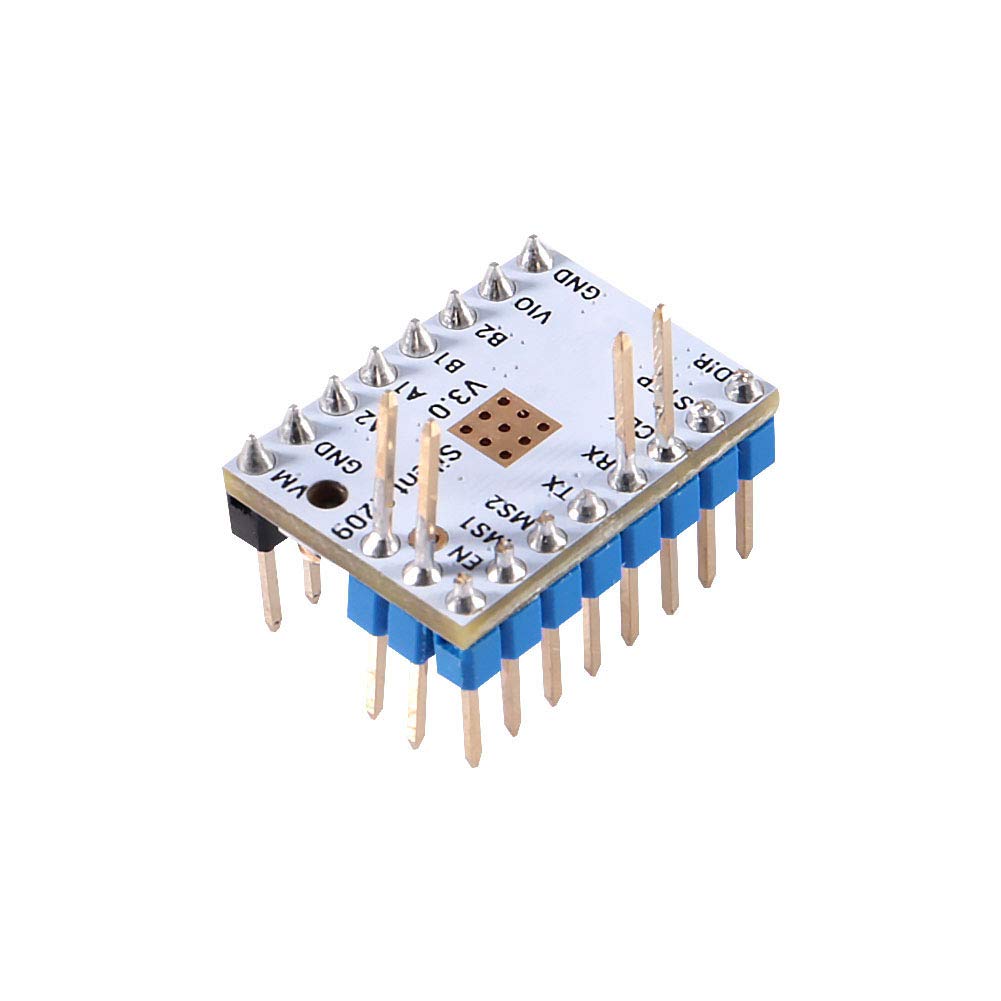 5pcs 3D-Drucker TMC2209 V3.0 Schrittmotortreiber, TMC2209 Schrittmotortreibermodul mit Kühlkörper-Mute-Antrieb 256 Mikroschritte für 3D-Drucker-Controller-Boards SKR V1.3 MKS GEN L Rampen