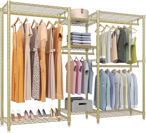 Image of VIPEK Classic V6 Wire Garment Rack, Dynamic Closet System Adjustable