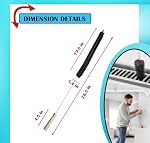 Clothes Dryer Lint Vent Trap Cleaner Brush Gas Electric Fire Prevention Exhaust (1 Pack)