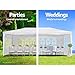 kejector 10'x30' Party Tent, Outdoor Wedding Canopy Tents for Parties with Removable Sidewalls,Heavy Duty Canopy Outside Gazebo Event Tent for Parties Garden Patio and Backyard