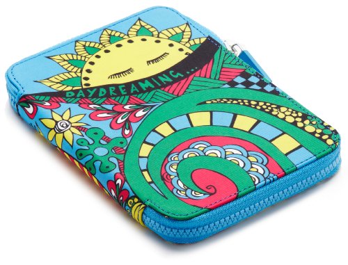 PUNCHCASE By Leslie Hsu Ace Zip Around Cover, Blue Daydreaming Print (fits Kindle, Paperwhite, and Touch) by PUNCHCASE by Leslie Hsu - Used condition - US$26.56