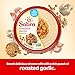 Sabra Roasted Garlic Hummus Dip, 8oz - Smooth & Creamy Hummus for Dipping Vegetables & Snacks, Sandwich Spread & Healthy Snacking - Non-GMO, Vegan, Gluten-Free, Kosher & Vegetarian