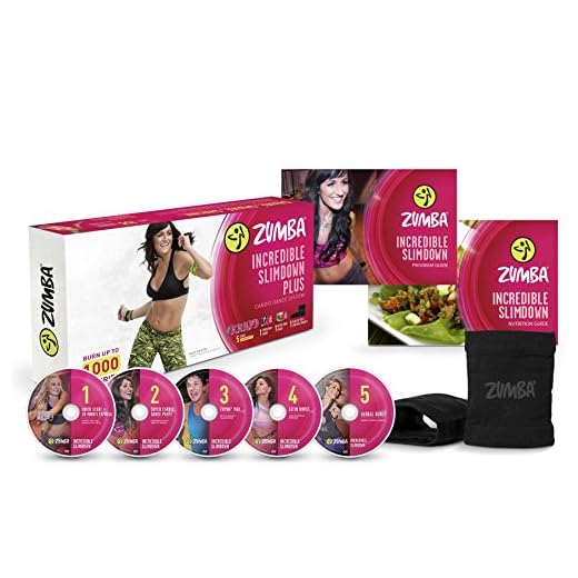 Zumba Incredible Slimdown Weight Loss Dance Workout DVD System