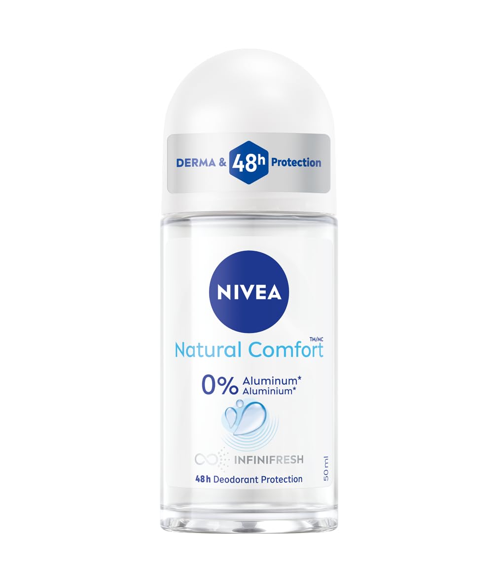 deodorant Nivea 10点セット25ml NIVEA Natural Comfort Aluminum-Free 48H Roll-On Deodorant