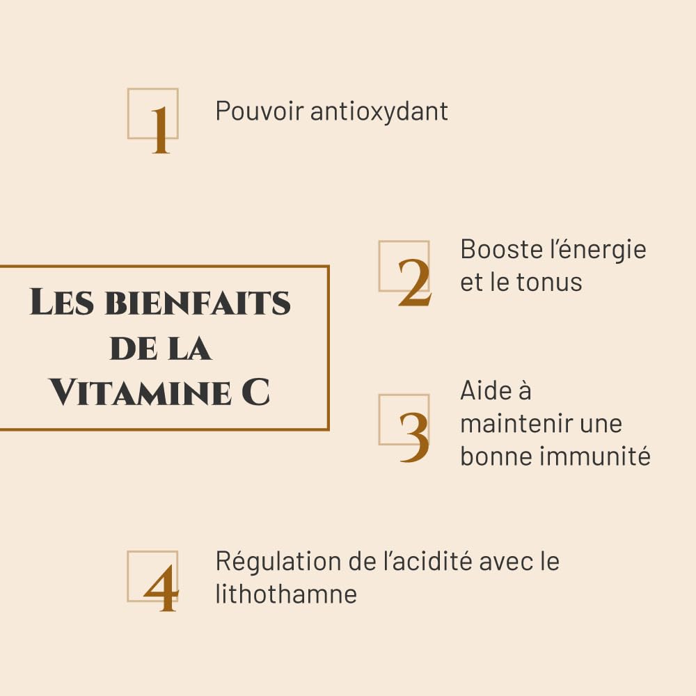 Vitamine C - Complément nutritionnel Cheval - Pot 1 kg - Force, Energie, Résistance - Antioxydant - Marque Française