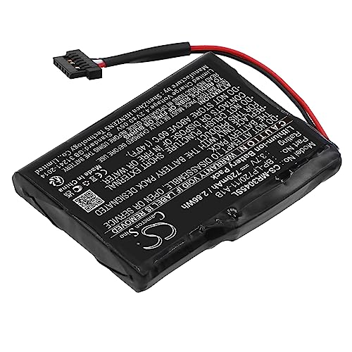 Tensione: 3.7V TECHTEK Batteria 720mAh compatibile con [Becker] Active 43 Talk, Active 43 Traffic, Transit, 50, Ready Ready Talk, Traffic, 50, EU19, EU20, EU20 LMU, ICE, LMU, Plus, Assist Pro 7827, Assist Pro 7926