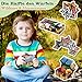 Sternenwürfel Zauberwürfel Set, Unendlichkeitswürfel Zappelspielzeug für Kinder, Tierspielzeug für 3 Jahre, Reise Puzzle-Würfel für 6 7 8 9 10 11 Jahre Alten Jungen Mädchen Geschenke (Tier-Thema)