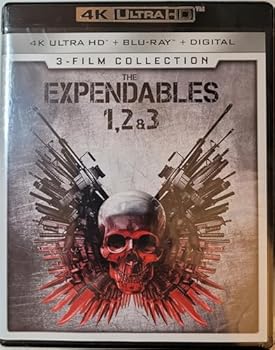 Blu-ray The Expendables 3-Film Collection 1, 2 & 3 [4K Ultra HD Blu-ray] Book