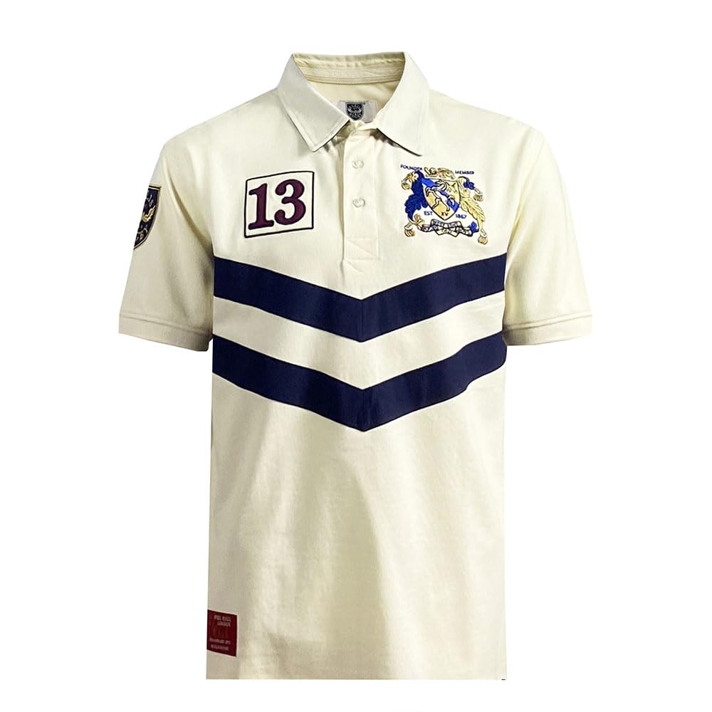 Ellis 1871 Rugby Men's Beige West Kent 1871 Polo