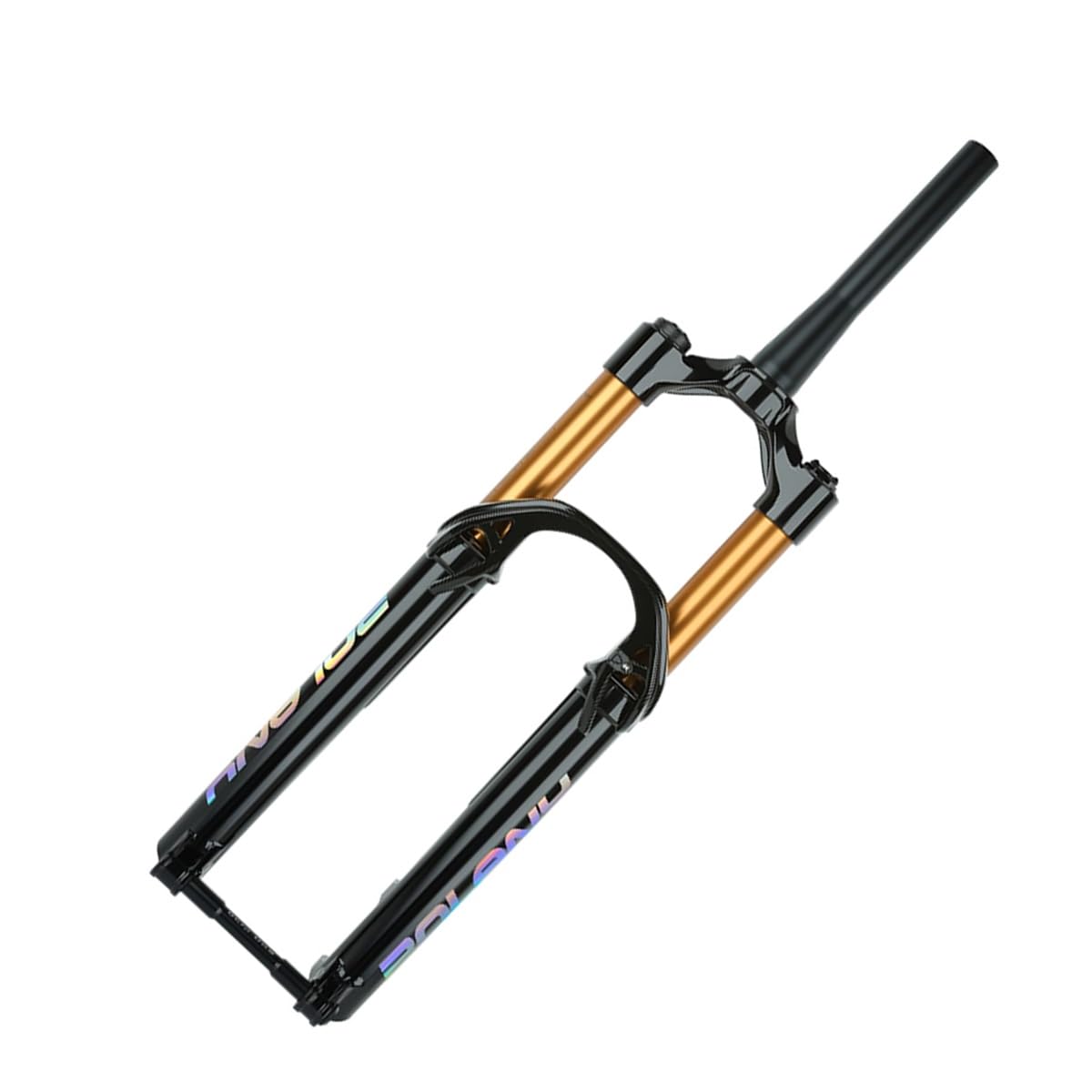 Widelec pneumatyczny do rowerów górskich z osią wtykową 26"/27,5"/29" widelec rowerowy 15 x 110 mm Boost 1-1/2" stożkowy hamulec tarczowy MTB skok sprężyny 26" 130 mm, 27,5"/29" 140 mm do AM/XC