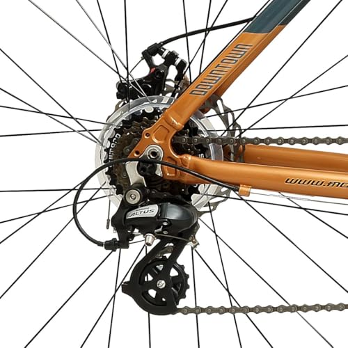 Image of Adult Montra Downtown 700X35C 21 Speed Super Premium Grey Color Rigid Hybrid Cycle Large Size, Frame Size- 19 Inch