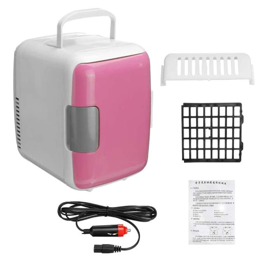 Kitchen 2 in 1 4L Portable Mini Car Refrigerators (White)
