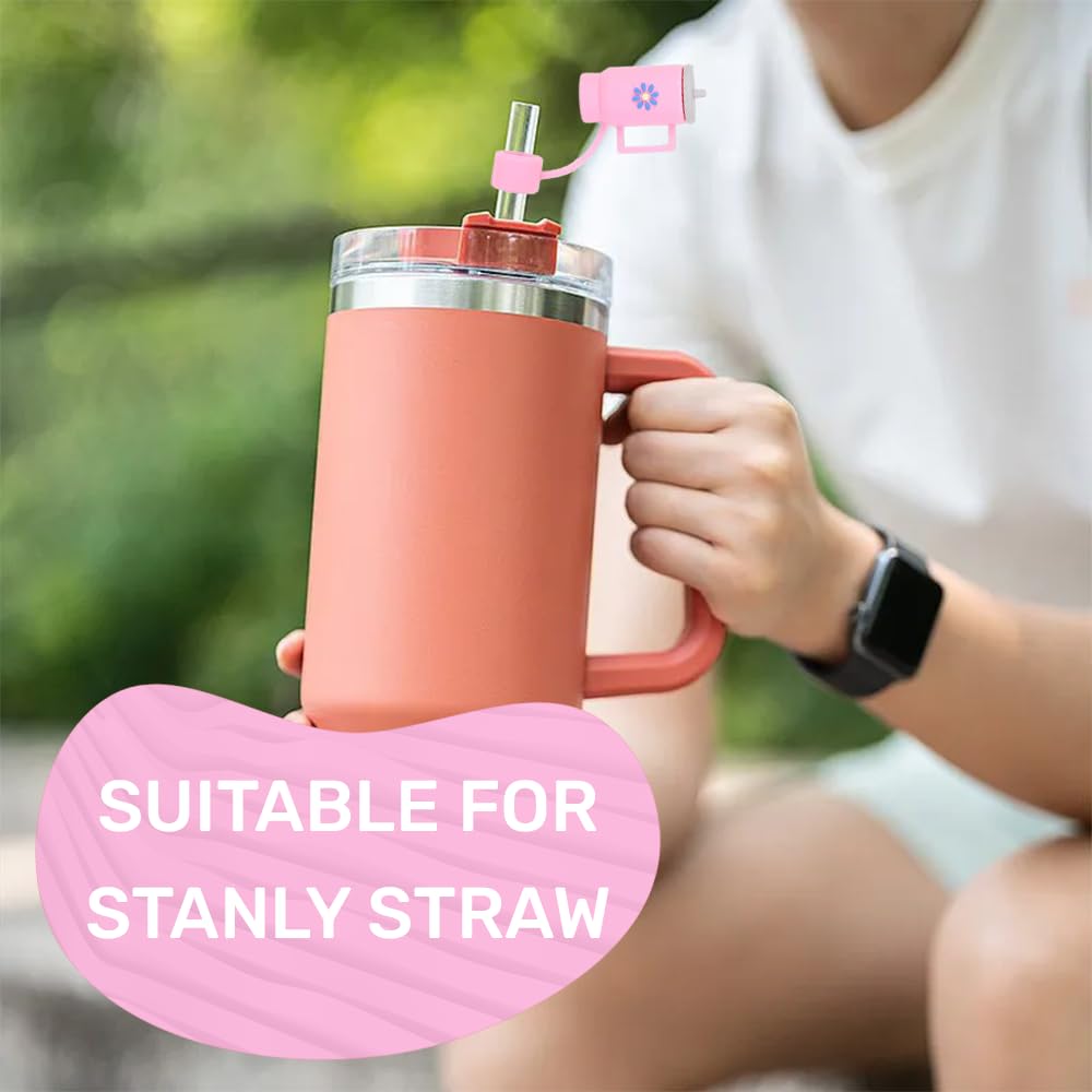 Amazon.com: Straw Cover For Stanley, 5 PCS Suitable Silicone 