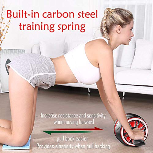 Roda abdominal HT-Direct – Exercício abdominal e central para exercícios abdominais – Gaint Ab Wheel