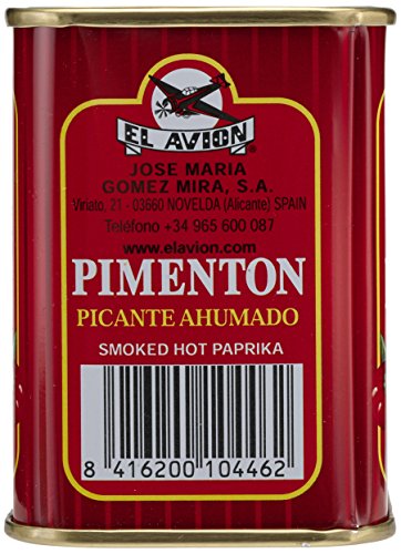 El Avion Pimenton Picante Ahumado, 1er Pack (1 x 75 g)