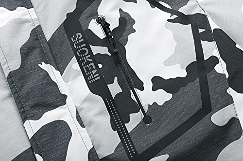 Suokeni Men's Waterproof Ski Jacket Warm Winter Snow Coat Hooded Raincoat X-Large #TOP2