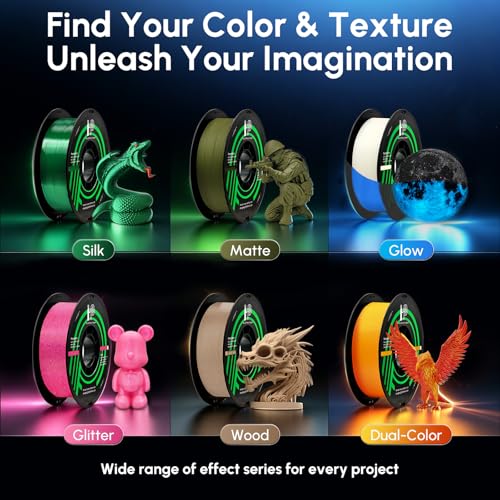 Image of HP3DF PLA Filament, Matte PLA, 3D Printer Filament, PLA Filament 1.75mm Dimensional Accuracy + /- 0.02mm, 1KG Spool (2.2 lbs), Fit Most FDM Printer(Matte Cement Gray)