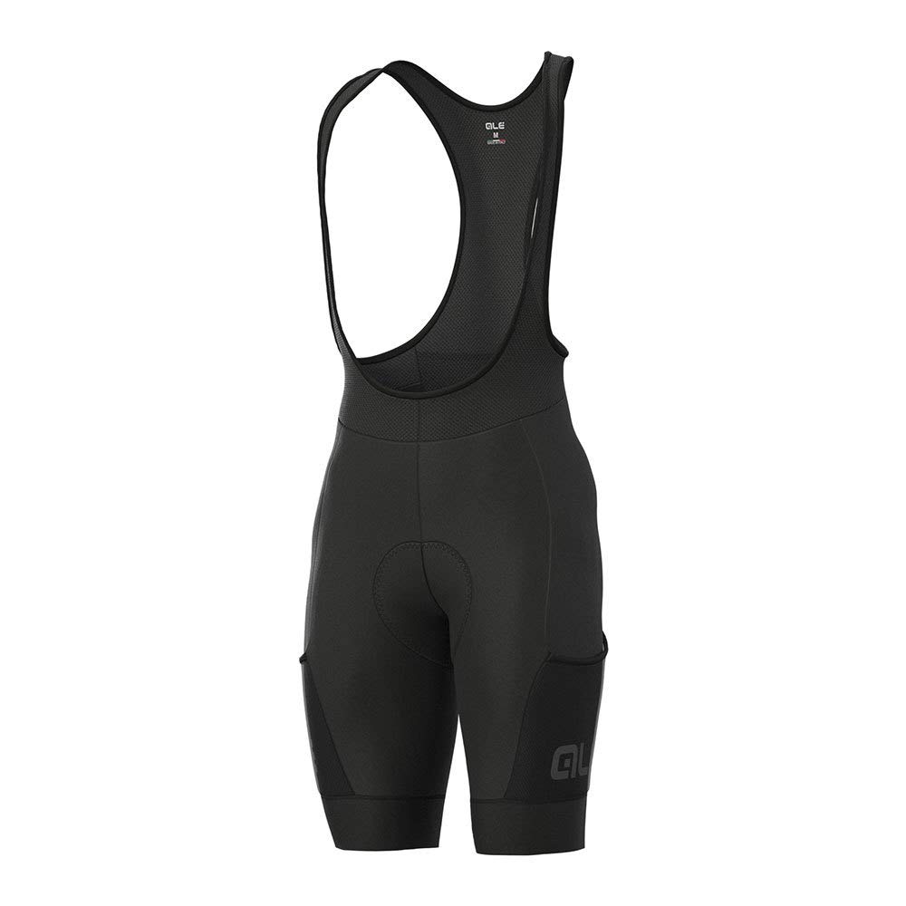 Ale Black Stones Cargo Off Road Cycling Bib Shorts Size 4