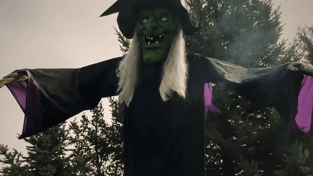 Amazon.com: Haunted Hill Farm 15-ft. Animatronic Scary Talking
